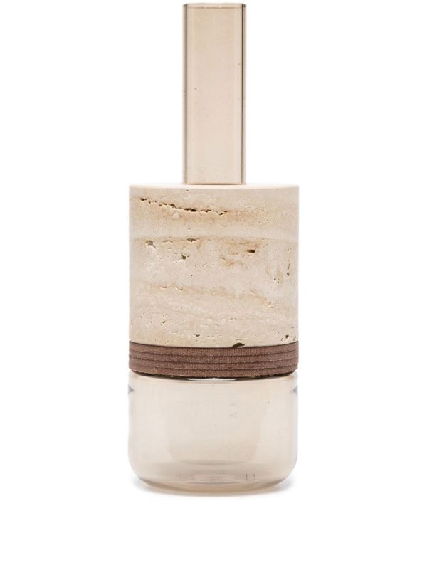 browns Rabitti 1969 Neutral Cliff Stone Vase | Browns Vases