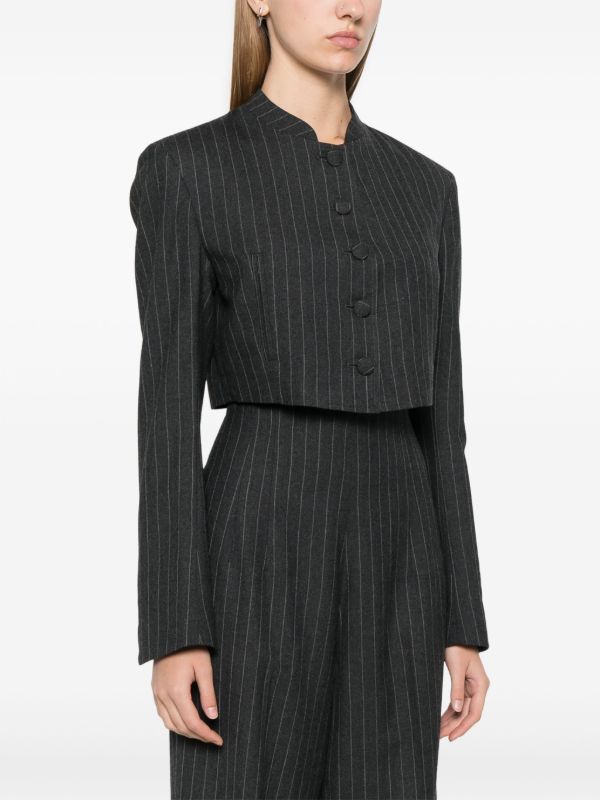 Browns RACIL Grey Mathilda Jacket | Browns Cropped Jackets