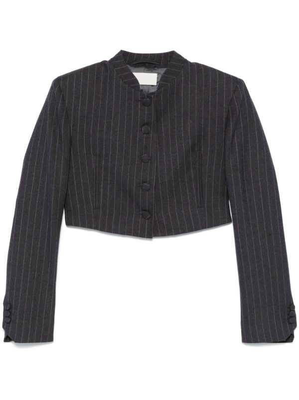 browns RACIL Grey Mathilda Jacket | Browns Cropped Jackets