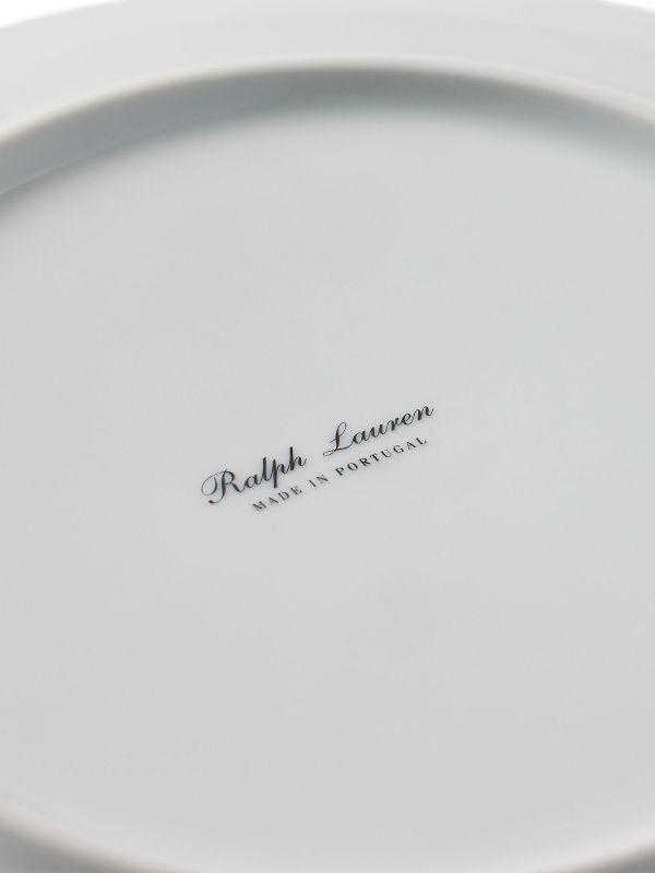 Browns Ralph Lauren Home Black Astor Plate | Browns Plates & Bowls
