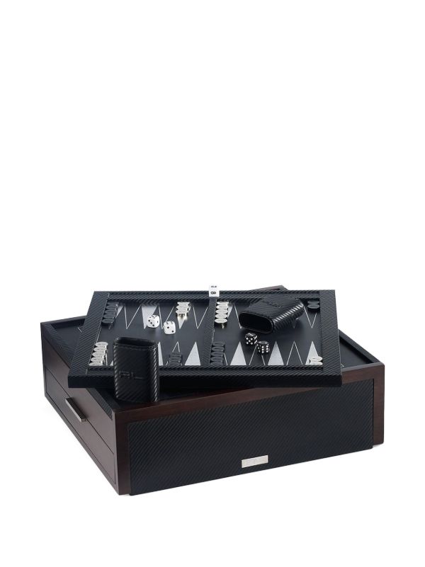 Browns Ralph Lauren Home Black Sutton 5-in-1 Game Set | Browns Table Games
