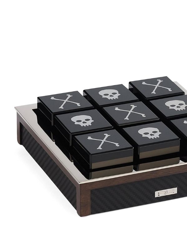 Browns Ralph Lauren Home Black Sutton Carbon Tic-Tac-Toe Game | Browns Table Games