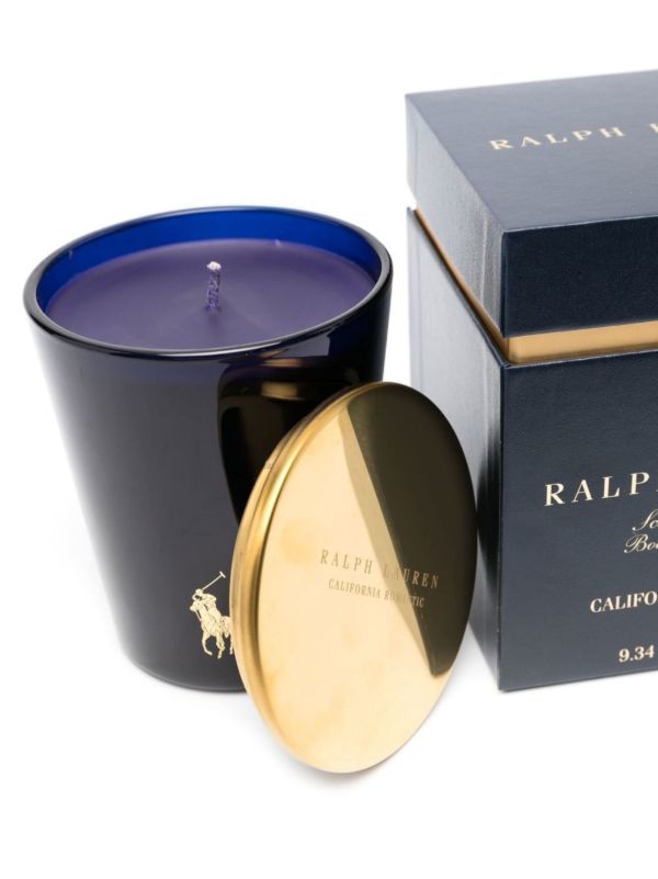 Browns Ralph Lauren Home Blue California Romantic Ceramic Candle | Browns Candles