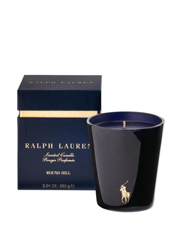 Browns Ralph Lauren Home Blue Round Hill Candle | Browns Candles