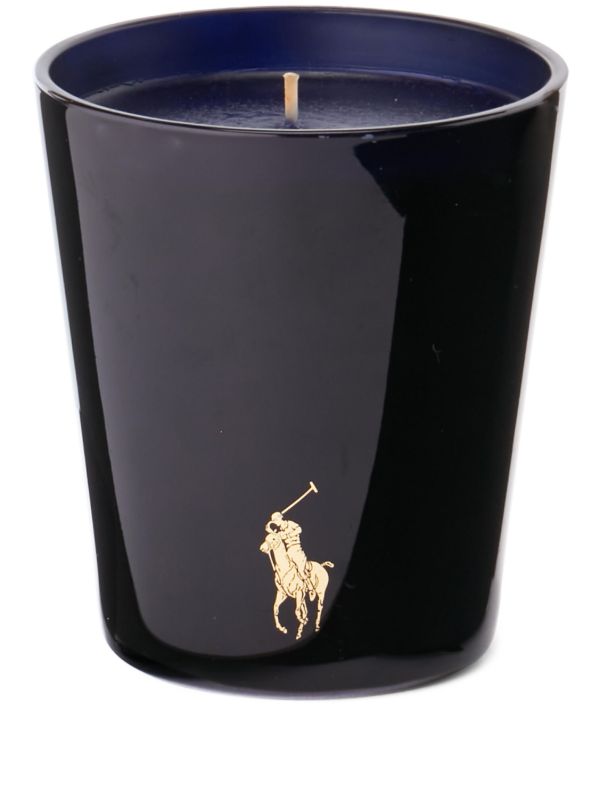 browns Ralph Lauren Home Blue Round Hill Candle | Browns Candles