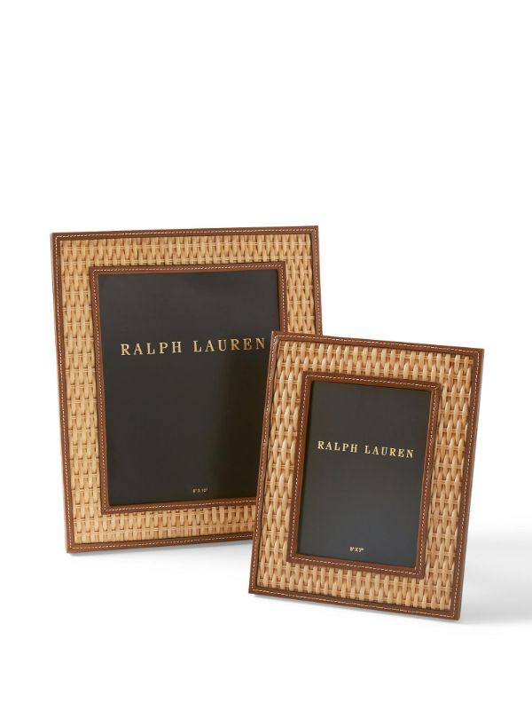 Browns Ralph Lauren Home Brown Bailey Picture Frame Set | Browns Picture & Photo Frames