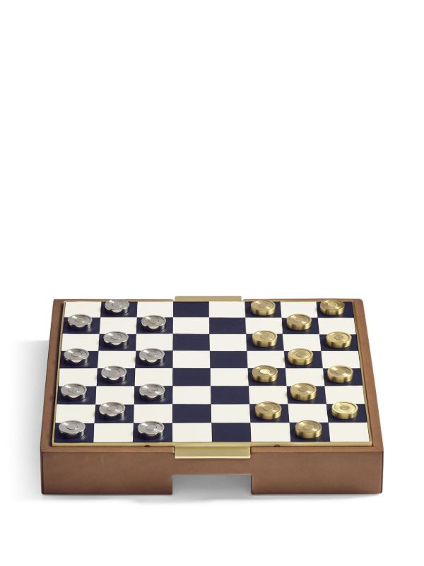 Browns Ralph Lauren Home Brown Fowler Chess And Checkers Game Set | Browns Table Games