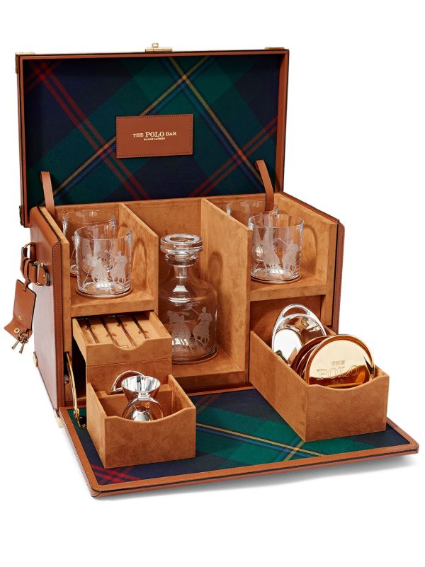 browns Ralph Lauren Home Brown Kipton Mixologist Box | Browns Barware