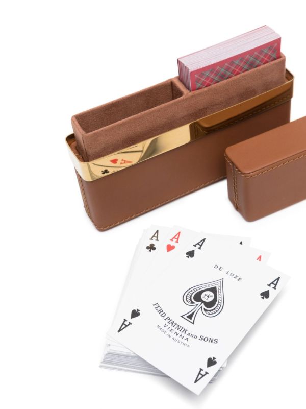 Browns Ralph Lauren Home Brown Westover Playing Card Set | Browns Collectibles