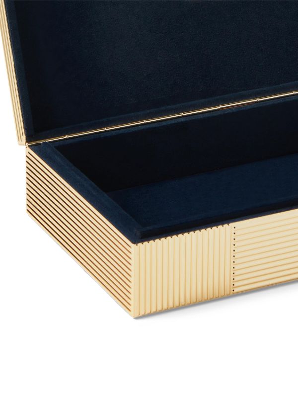 Browns Ralph Lauren Home Gold-Tone Luke Brass-Plated Box | Browns Trinket Boxes