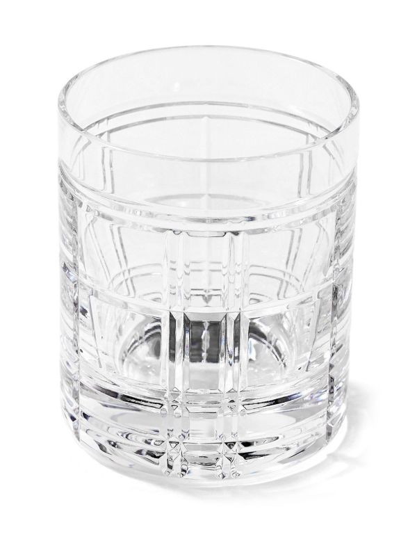 Browns Ralph Lauren Home Hudson Plaid Glass Gift Set | Browns Barware