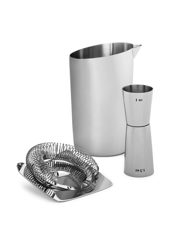 Browns Ralph Lauren Home Silver-Tone Academy Bar Tool Box Set | Browns Barware