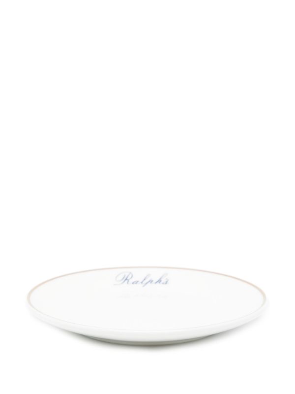 Browns Ralph Lauren Home White Ralph's Canapé Plate Set | Browns Plates & Bowls