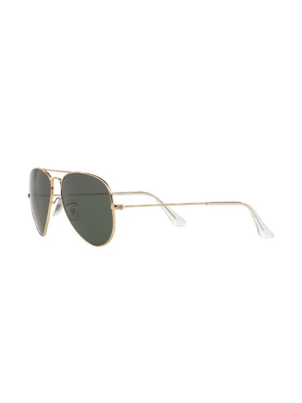 Browns Ray-Ban Gold-Tone Aviator-Style Sunglasses | Browns Sunglasses