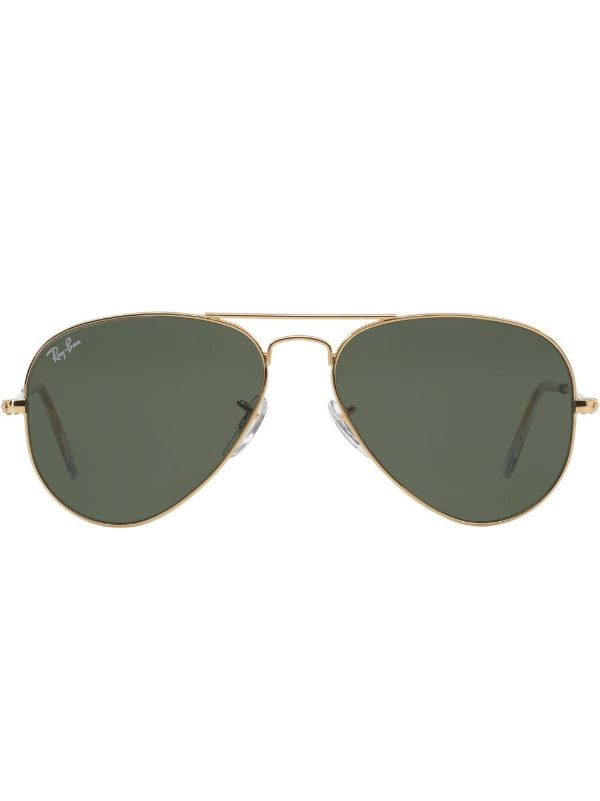 browns Ray-Ban Gold-Tone Aviator-Style Sunglasses | Browns Sunglasses