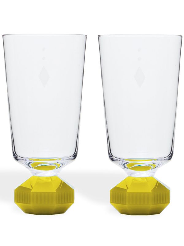 browns Reflections Copenhagen clear Chelsea Tall crystal glass set | Browns Glassware