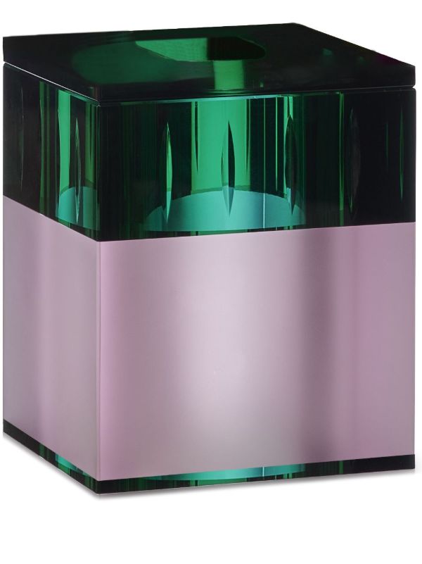 browns Reflections Copenhagen Glossy Tissue Box (12cm) | Browns Trinket Boxes