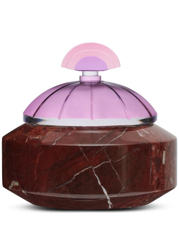 browns Reflections Copenhagen Pink And Purple Cherry Bonbonniere | Browns Decorative Trays & Plates