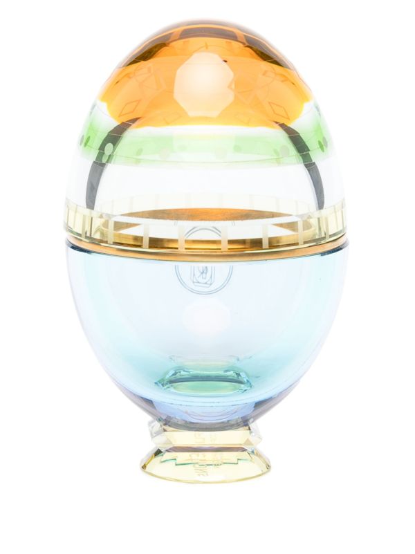 browns Reflections Copenhagen small Reflections Fantasia egg (10cm x 6cm) | Browns Decorative Objects