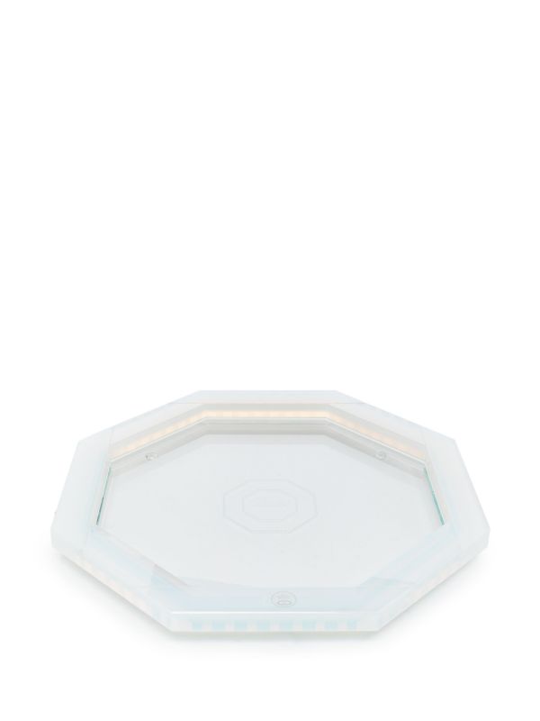 Browns Reflections Copenhagen White Chelsea Crystal Tray | Browns Trays