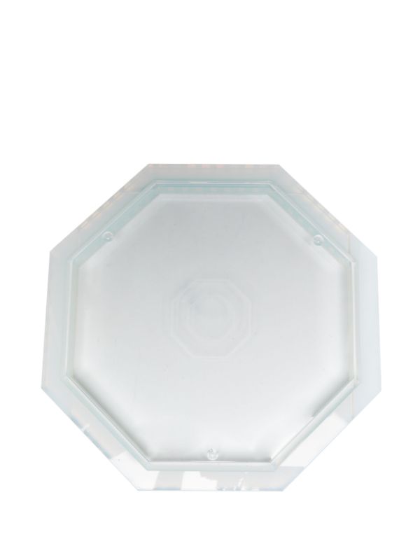Browns Reflections Copenhagen White Chelsea Crystal Tray | Browns Trays