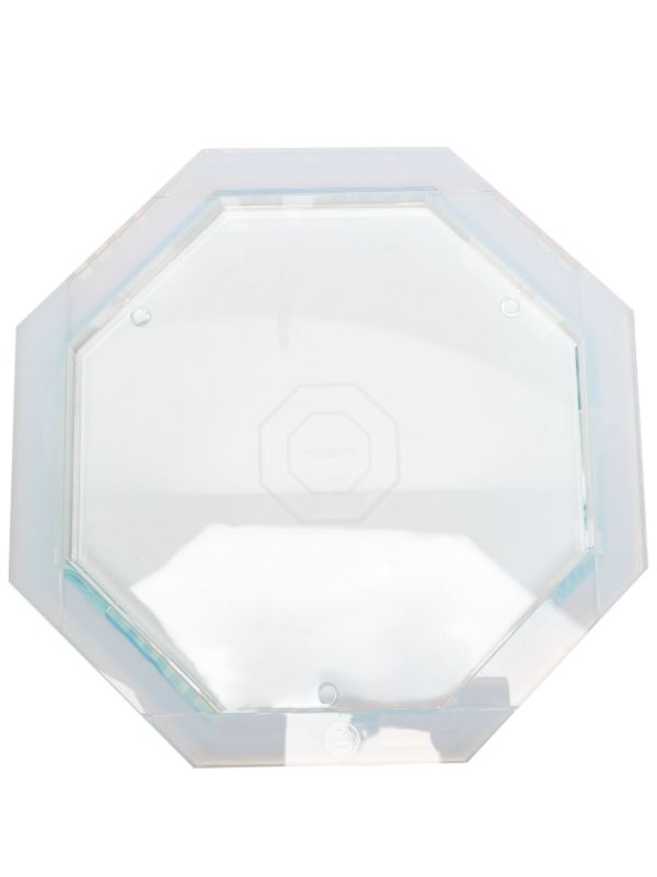 browns Reflections Copenhagen White Chelsea Crystal Tray | Browns Trays