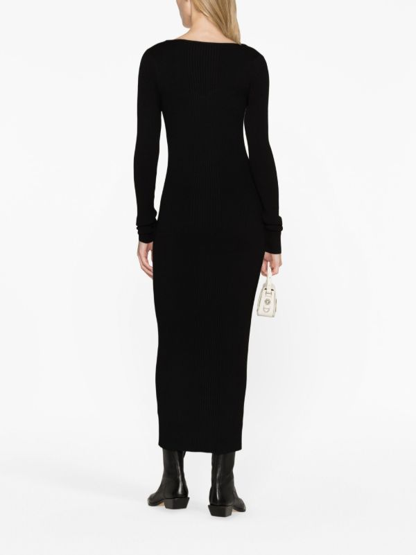 Browns REMAIN Black Long Sleeve Dress | Browns Day Dresses