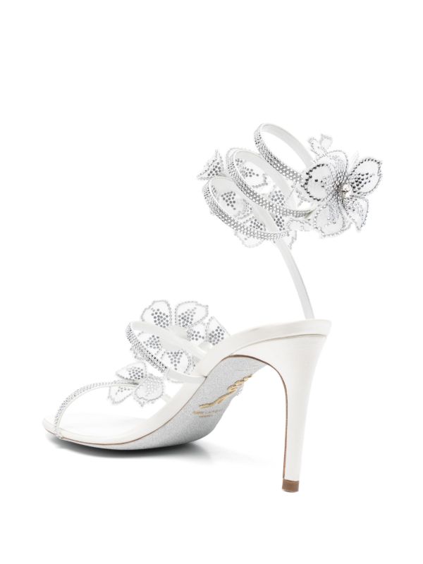 Browns René Caovilla 80mm Floriane Sandals | Browns Sandals