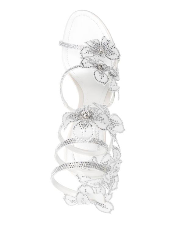 Browns René Caovilla 80mm Floriane Sandals | Browns Sandals