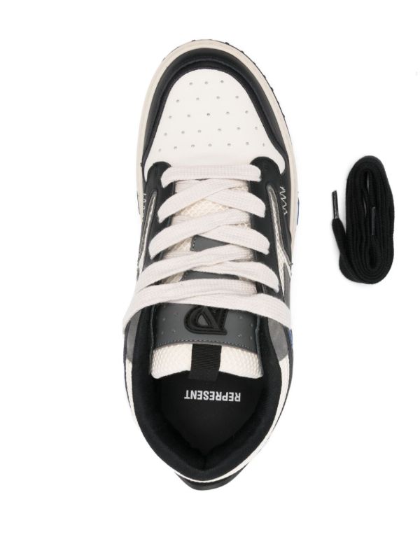 Browns Represent Black Reptor Sneakers | Browns Low-Tops