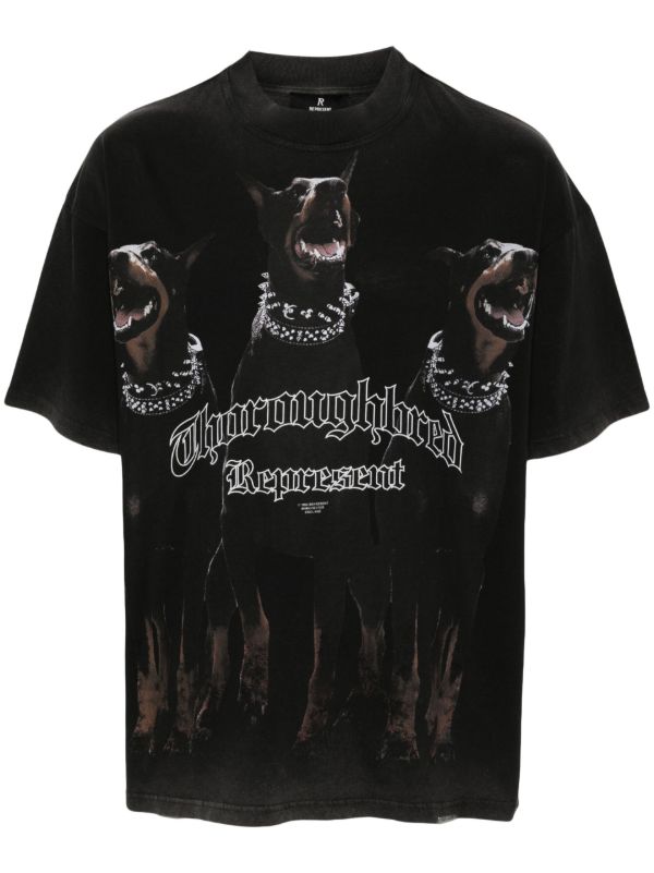 browns Represent Black Thoroughbred T-Shirt | Browns T-Shirts