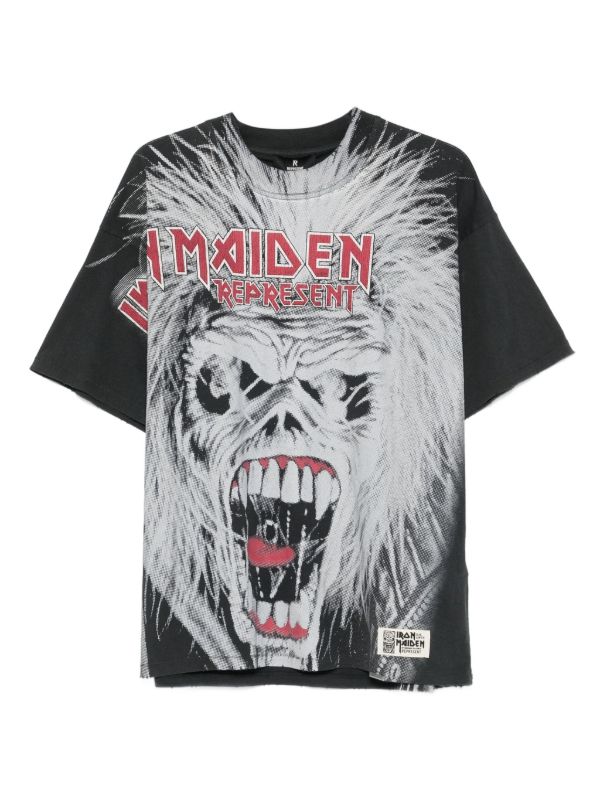 browns Represent Iron Maiden British Metal T-shirt | Browns T-Shirts
