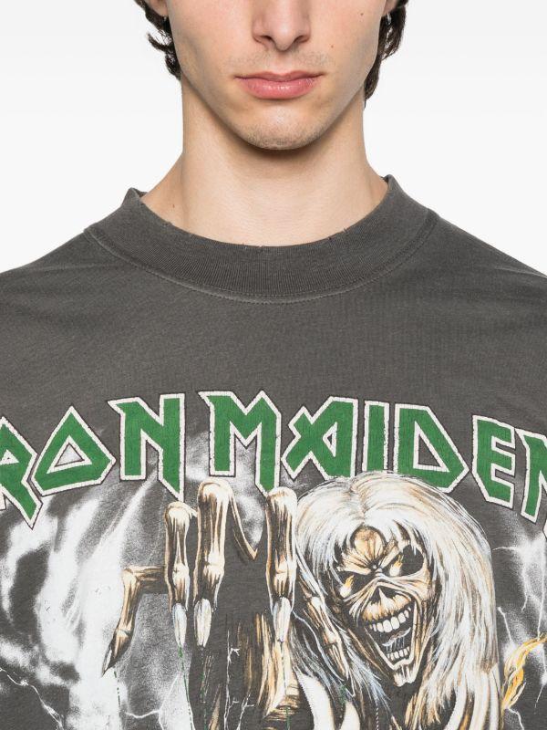 Browns Represent Iron Maiden Number Of The Beast T-shirt | Browns T-Shirts