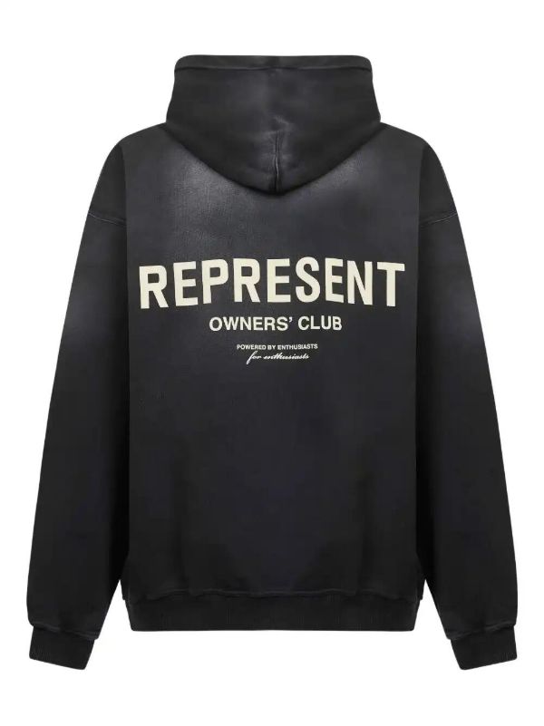 Browns Represent Logo-print Cotton Hoodie | Browns Hoodies