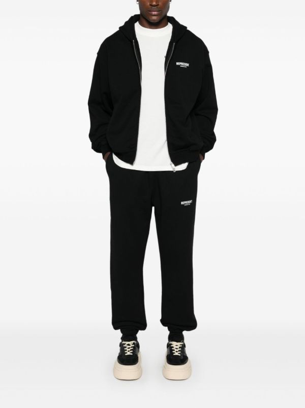 Browns Represent Logo-printed Jogging Trousers | Browns Sweatpants