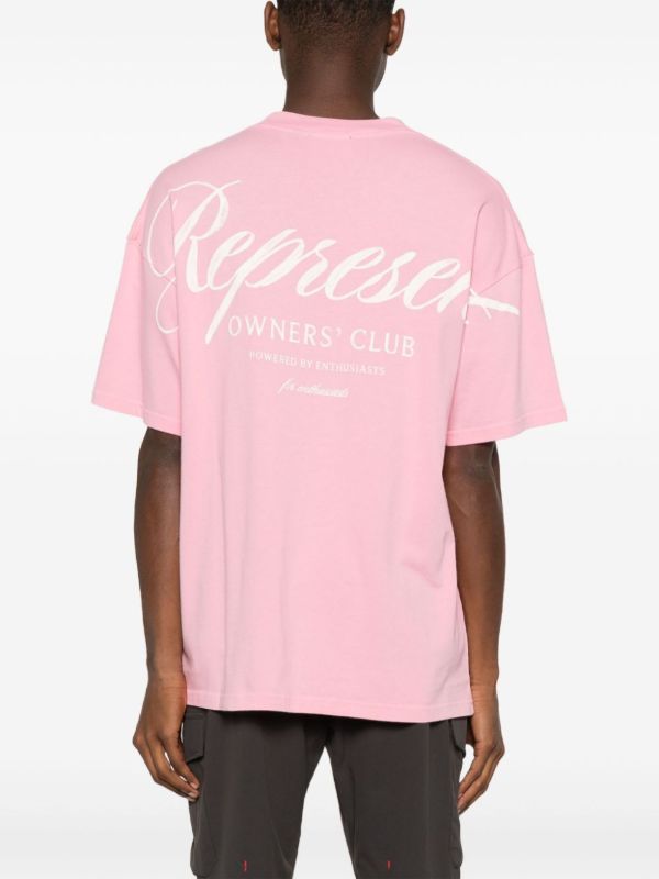 Browns Represent Owners Club Script T-shirt | Browns T-Shirts