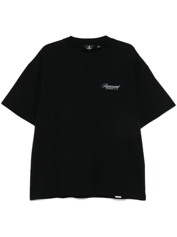 browns Represent Owners Club Script T-shirt | Browns T-Shirts