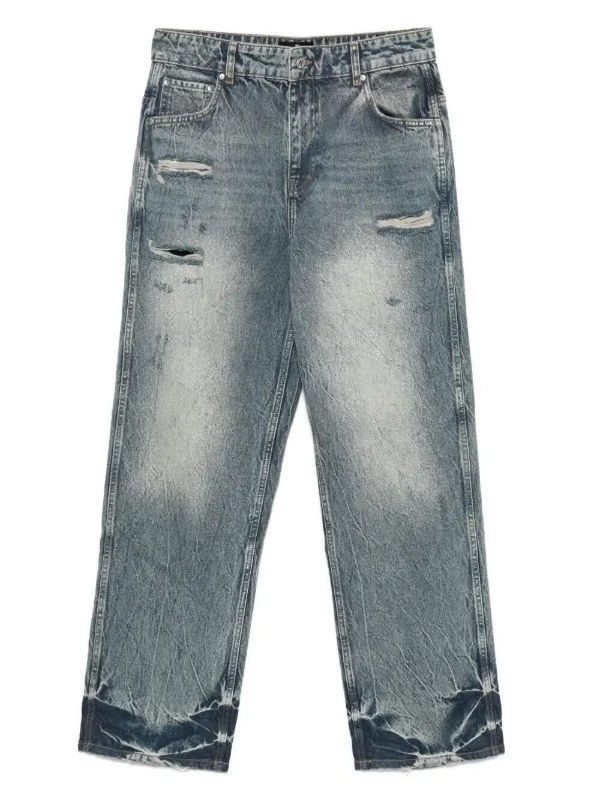 browns Represent R3 distressed jeans | Browns Regular & Straight-Leg Jeans