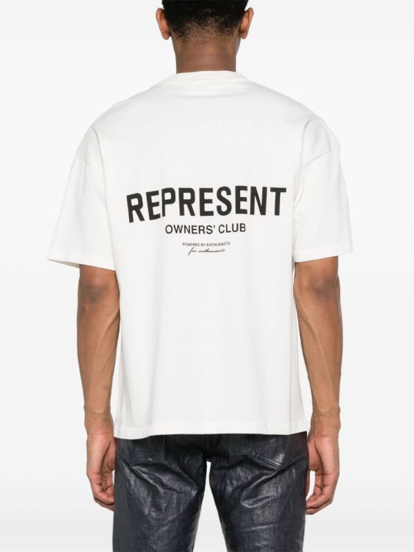Browns Represent White Owners Club Cotton T-shirt | Browns T-Shirts