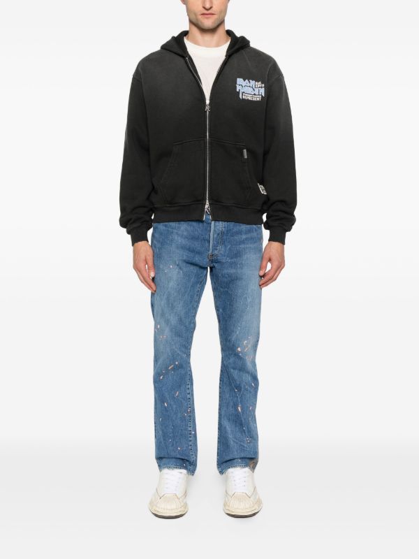 Browns Represent X Iron Maiden Anniversary Zip-up Hoodie | Browns Hoodies