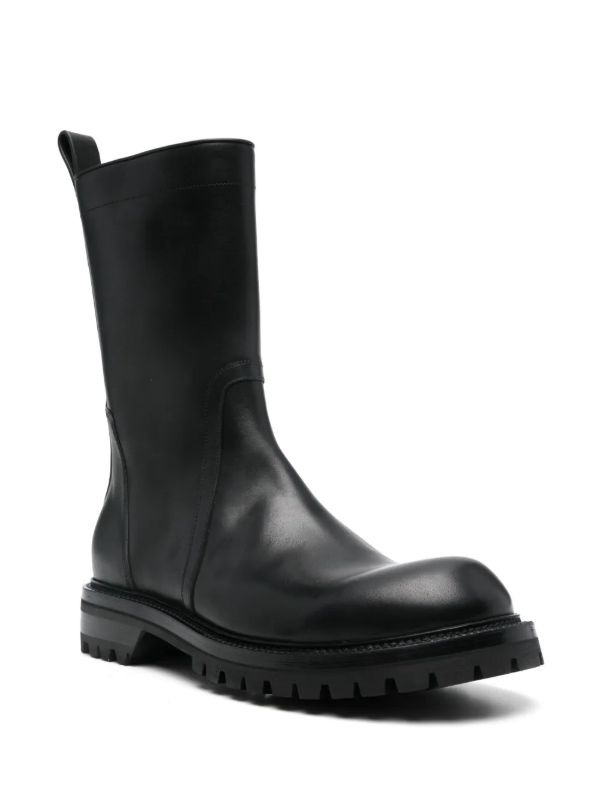 Browns Rick Owens Black Army Creeper Boots | Browns Boots