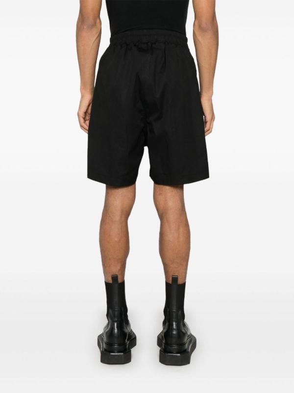 Browns Rick Owens Black Hollywood Shorts | Browns Deck Shorts