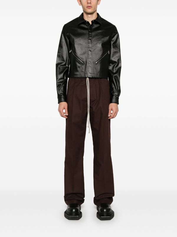 Browns Rick Owens Brown Dietrich Trousers | Browns Regular-Fit & Straight Leg Pants
