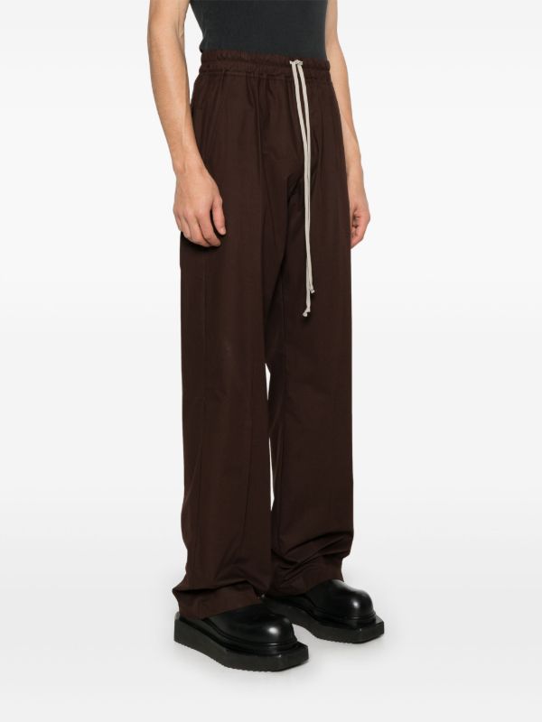 Browns Rick Owens Brown Dietrich Trousers | Browns Regular-Fit & Straight Leg Pants