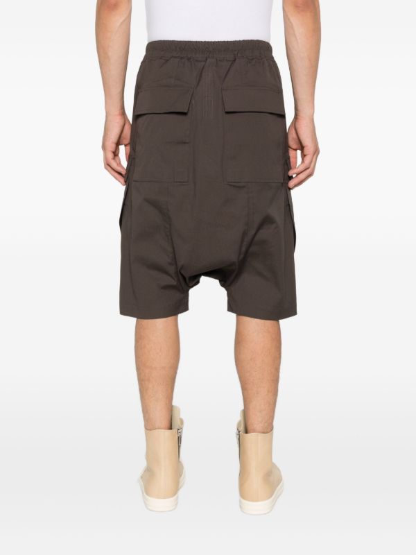 Browns Rick Owens Drawstring Cargo Shorts | Browns Cargo Shorts