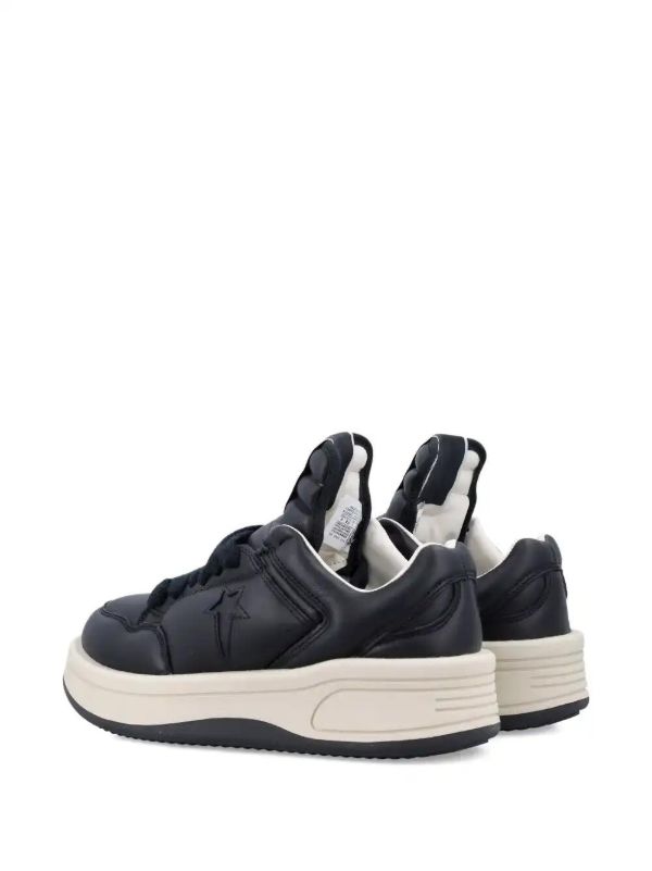 Browns Rick Owens DRKSHDW Leather Sneakers | Browns Low-Tops