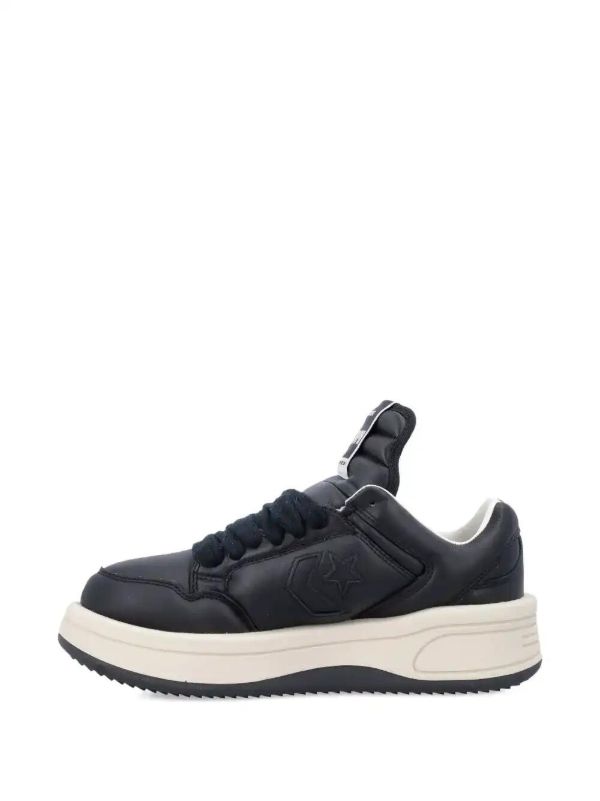 Browns Rick Owens DRKSHDW Leather Sneakers | Browns Low-Tops
