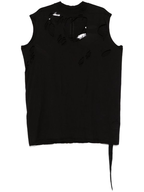 browns Rick Owens DRKSHDW Tarp Tank Top | Browns Vests & Tank Tops
