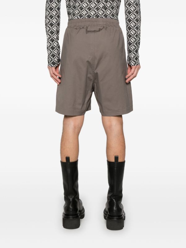 Browns Rick Owens Grey Hollywood Shorts | Browns Deck Shorts