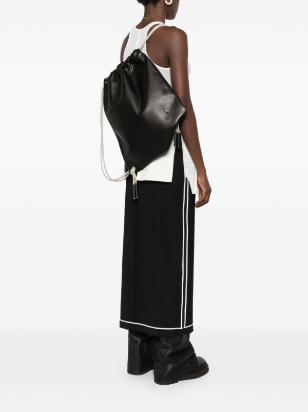 Browns Rick Owens Leather Backpack | Browns Backpacks